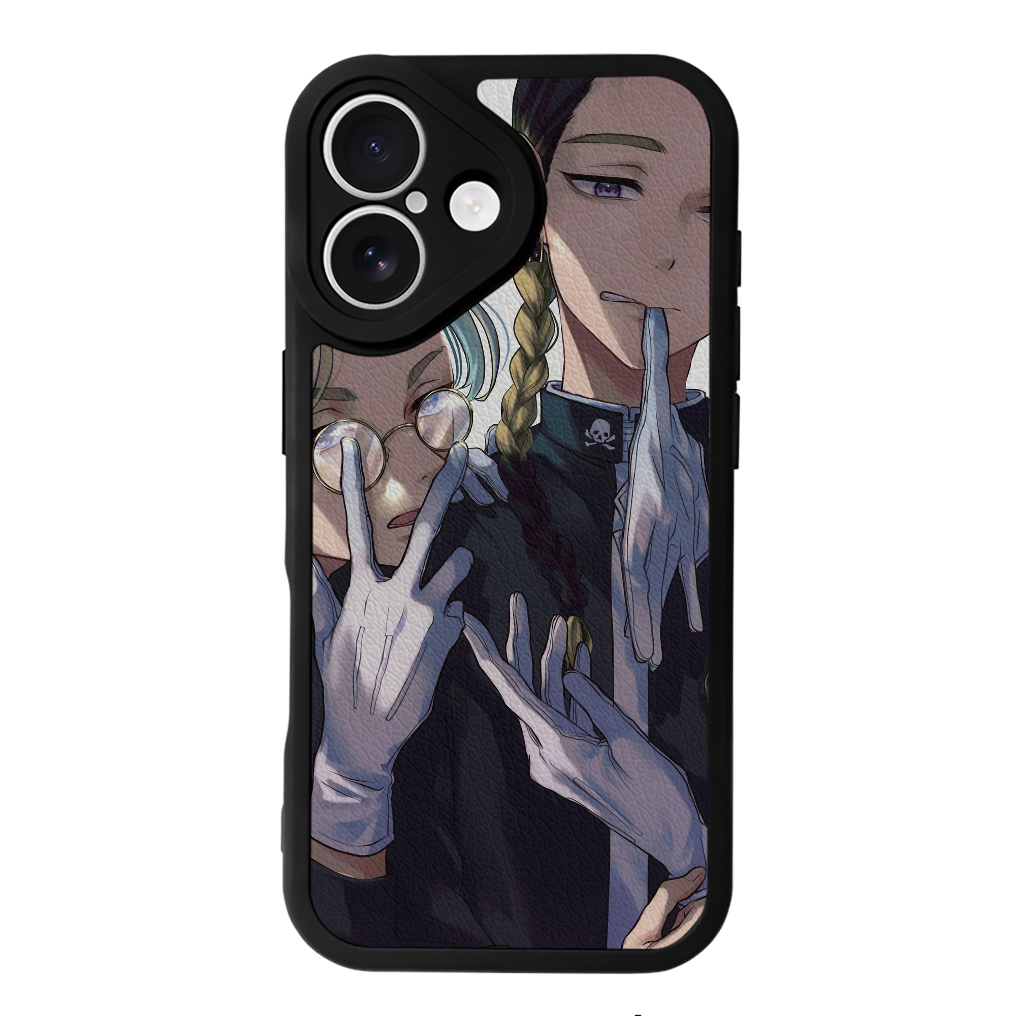 （画像用） 東京リベンジャーズ Tokyo Revengers 【iPhone 16シリーズ対応】シリコンスマホケース（レザー調） 材質：シリコン